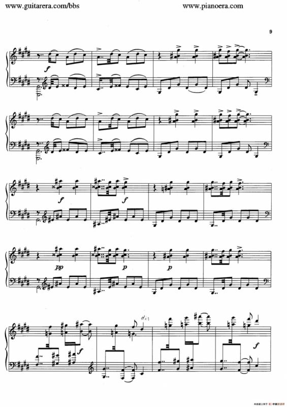 Poem in c-Sharp Minor Op.12（升c小调音诗）