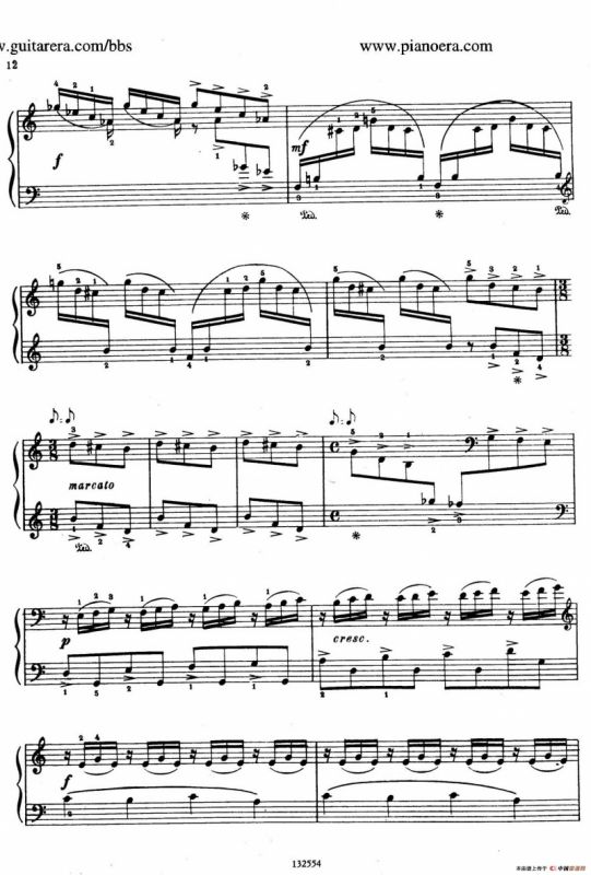 Piano Sonatina in C Major Op.93（C大调钢琴小奏鸣曲·第三乐章）