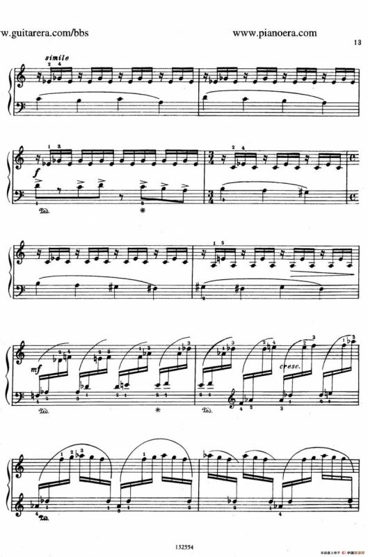 Piano Sonatina in C Major Op.93（C大调钢琴小奏鸣曲·第三乐章）