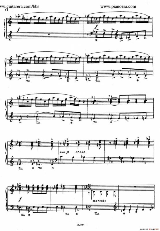 Piano Sonatina in C Major Op.93（C大调钢琴小奏鸣曲·第三乐章）