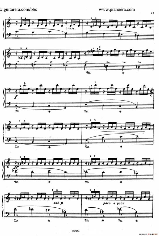 Piano Sonatina in C Major Op.93（C大调钢琴小奏鸣曲·第三乐章）