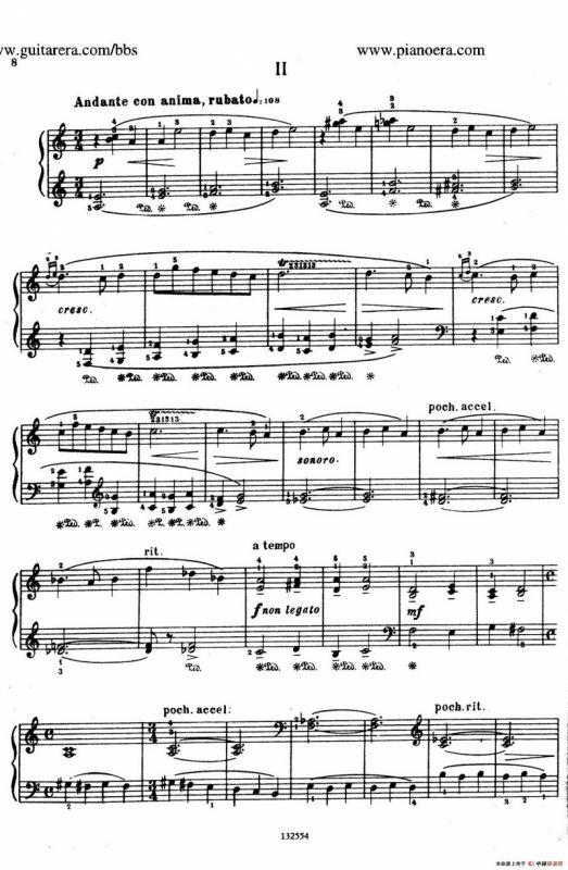 Piano Sonatina in C Major Op.93（C大调钢琴小奏鸣曲·第二乐章）