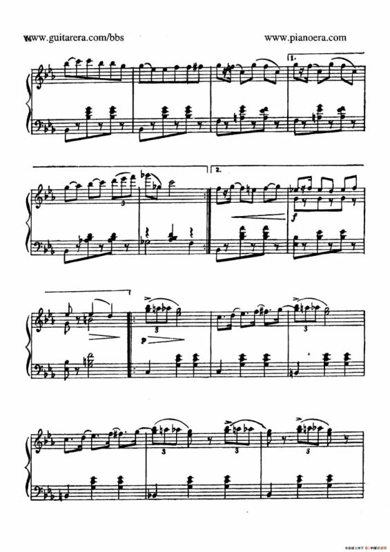 Masquerade Suite（化妆舞会·第三乐章）