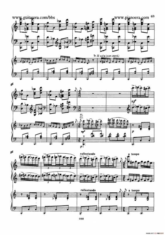 Piano Concerto in D-flat Major Op.37（降D大调钢琴协奏曲·Ⅲ·双钢琴）