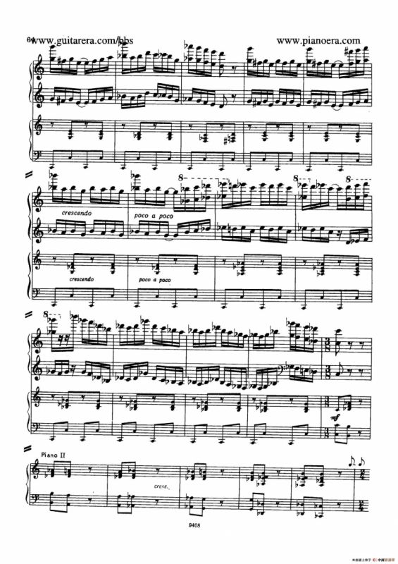Piano Concerto in D-flat Major Op.37（降D大调钢琴协奏曲·Ⅲ·双钢琴）