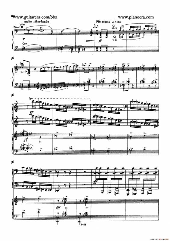 Piano Concerto in D-flat Major Op.37（降D大调钢琴协奏曲·Ⅲ·双钢琴）