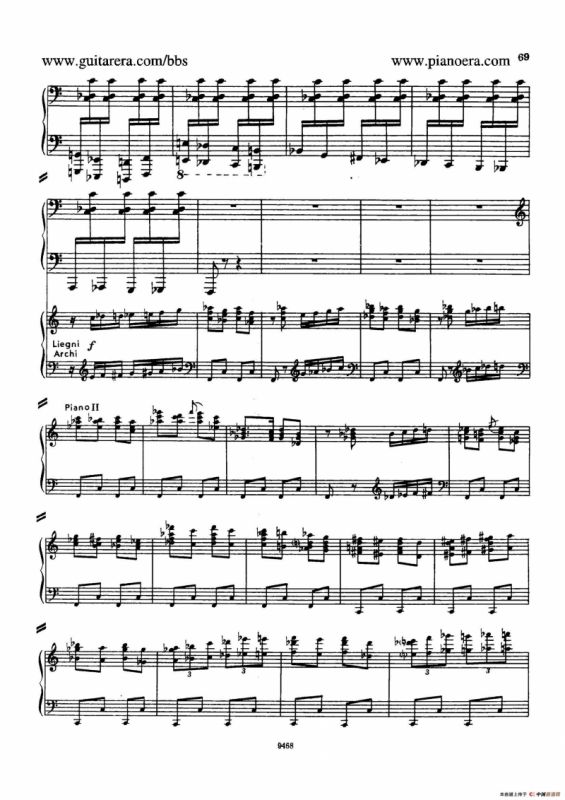 Piano Concerto in D-flat Major Op.37（降D大调钢琴协奏曲·Ⅲ·双钢琴）