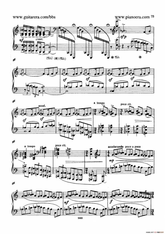 Piano Concerto in D-flat Major Op.37（降D大调钢琴协奏曲·Ⅲ·双钢琴）