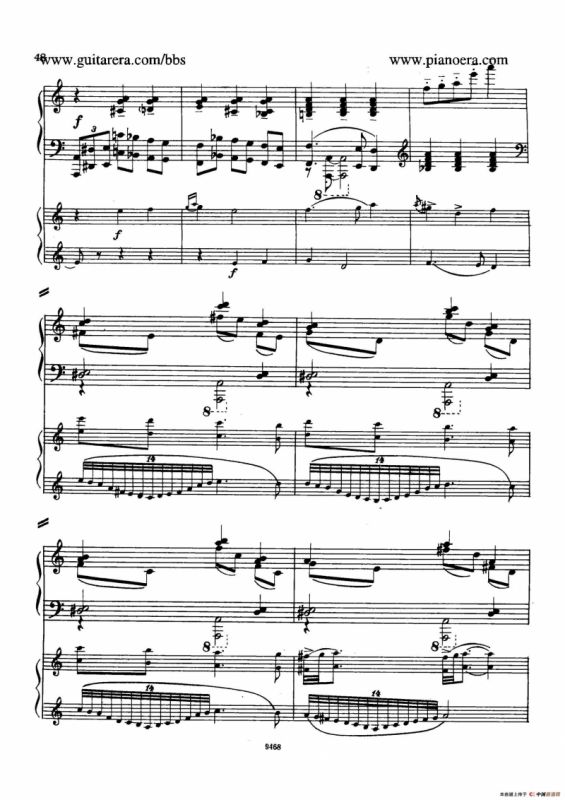 Piano Concerto in D-flat Major Op.37（降D大调钢琴协奏曲·Ⅱ·双钢琴）