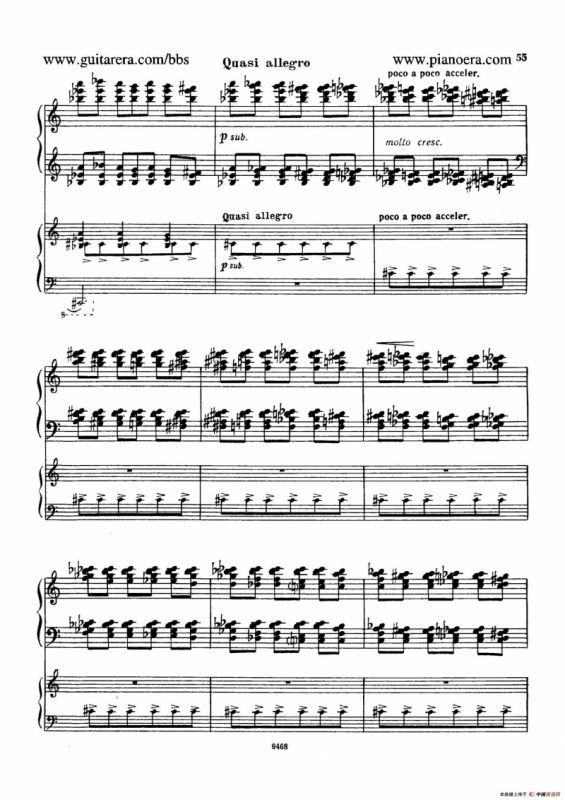 Piano Concerto in D-flat Major Op.37（降D大调钢琴协奏曲·Ⅱ·双钢琴）