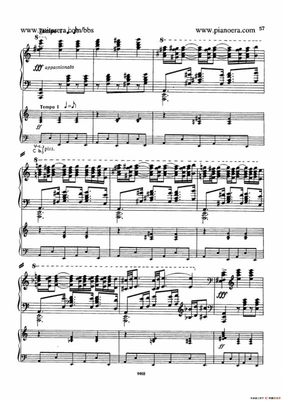Piano Concerto in D-flat Major Op.37（降D大调钢琴协奏曲·Ⅱ·双钢琴）