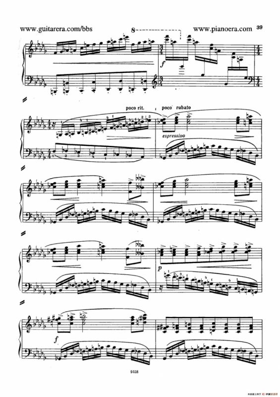 Piano Concerto in D-flat Major Op.37（降D大调钢琴协奏曲·Ⅰ·双钢琴）