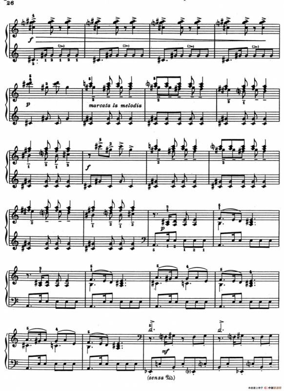 Childrens Album Book 1 Op.62（儿童钢琴曲集·10）