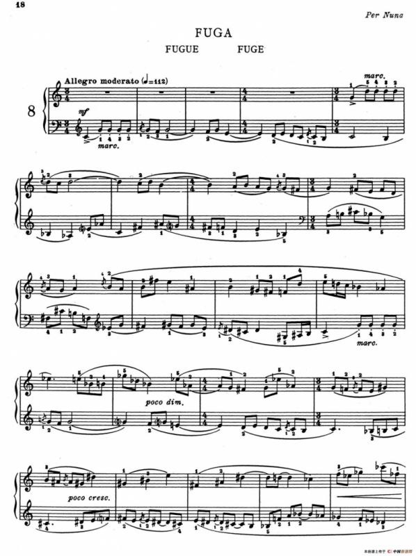 Childrens Album Book 1 Op.62（儿童钢琴曲集·8）