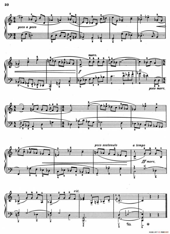 Childrens Album Book 1 Op.62（儿童钢琴曲集·8）