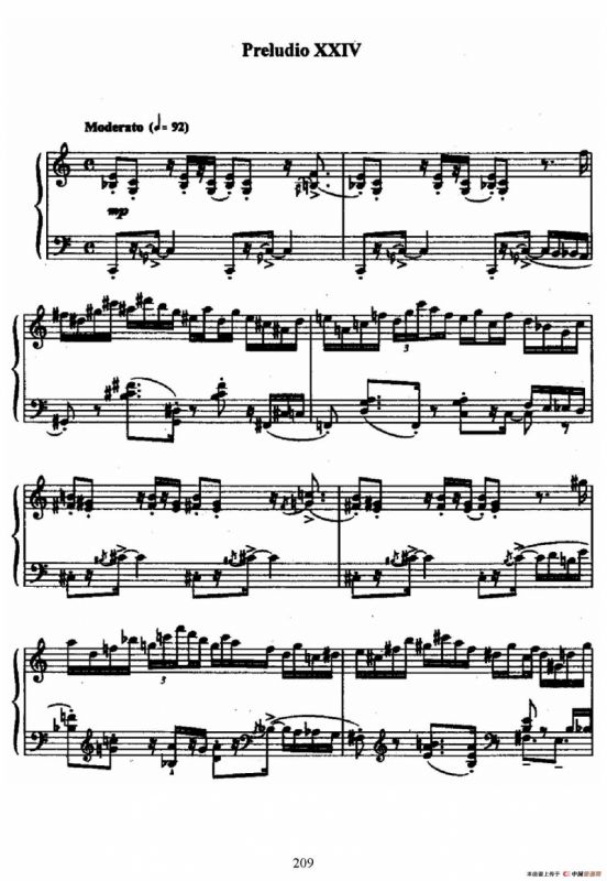 24 Preludes and Fugues Op.82（24首前奏曲与赋格·24）