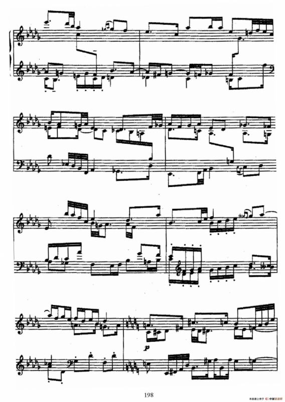 24 Preludes and Fugues Op.82（24首前奏曲与赋格·22）