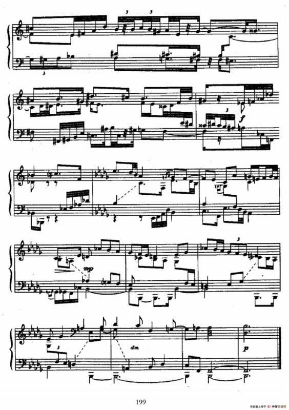 24 Preludes and Fugues Op.82（24首前奏曲与赋格·22）