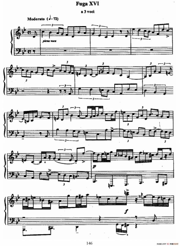 24 Preludes and Fugues Op.82（24首前奏曲与赋格·16）