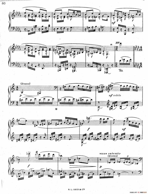 2 Intermezzos（2首间奏曲·2）