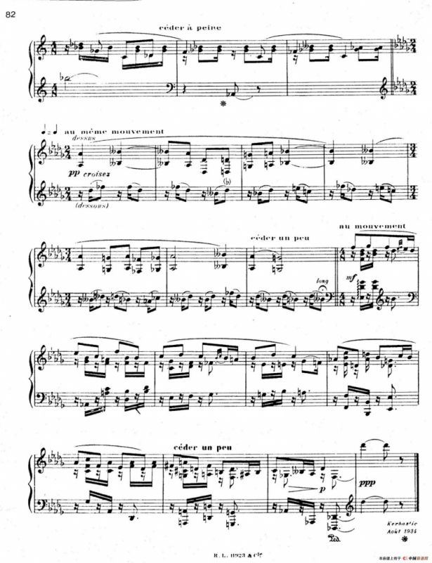 2 Intermezzos（2首间奏曲·2）