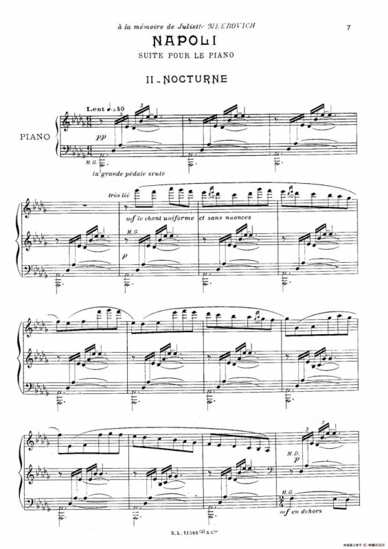 Suite Napoli （拿波里组曲）（2. 夜曲 Nocturne）