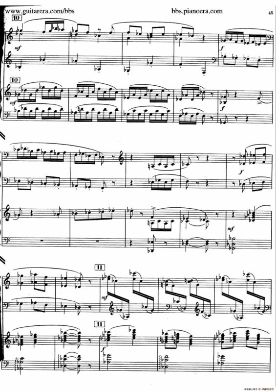 Piano Concerto in c-sharp Minor（升c小调钢琴协奏曲·第三乐章）