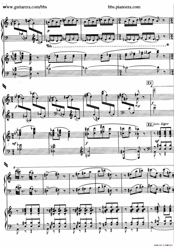 Piano Concerto in c-sharp Minor（升c小调钢琴协奏曲·第三乐章）