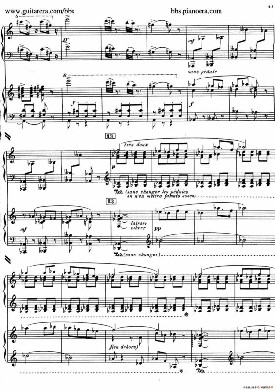 Piano Concerto in c-sharp Minor（升c小调钢琴协奏曲·第三乐章）