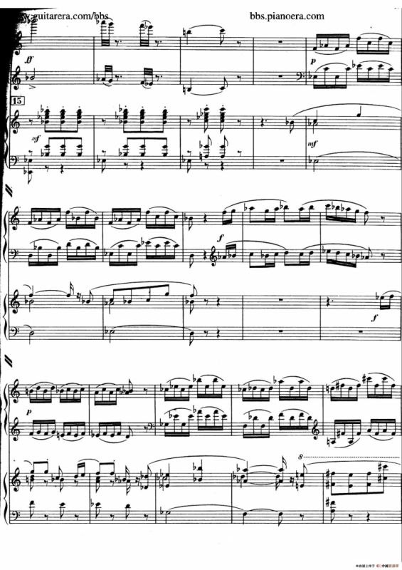 Piano Concerto in c-sharp Minor（升c小调钢琴协奏曲·第三乐章）