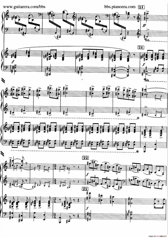 Piano Concerto in c-sharp Minor（升c小调钢琴协奏曲·第三乐章）