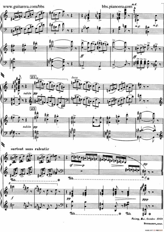Piano Concerto in c-sharp Minor（升c小调钢琴协奏曲·第三乐章）