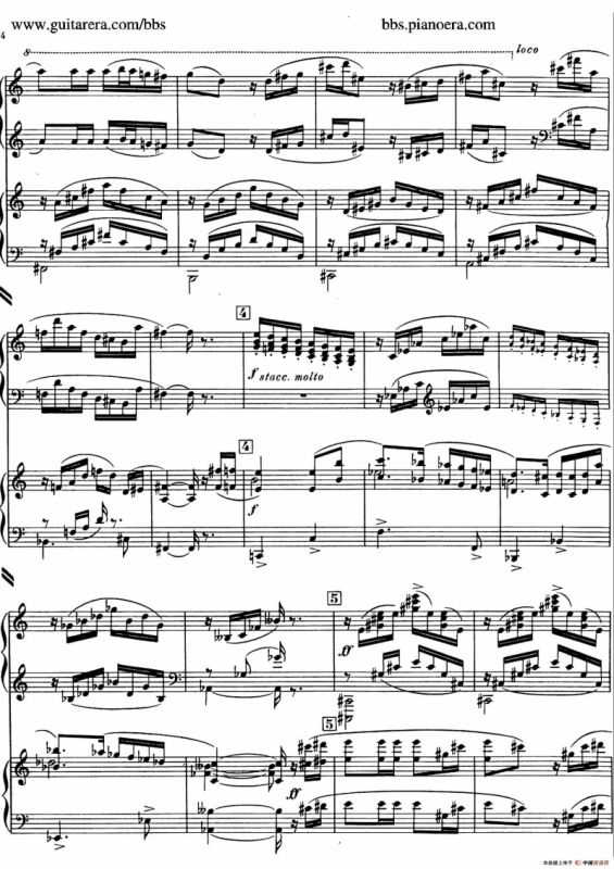 Piano Concerto in c-sharp Minor （升c小调钢琴协奏曲·第一乐章）