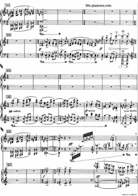 Piano Concerto in c-sharp Minor （升c小调钢琴协奏曲·第一乐章）