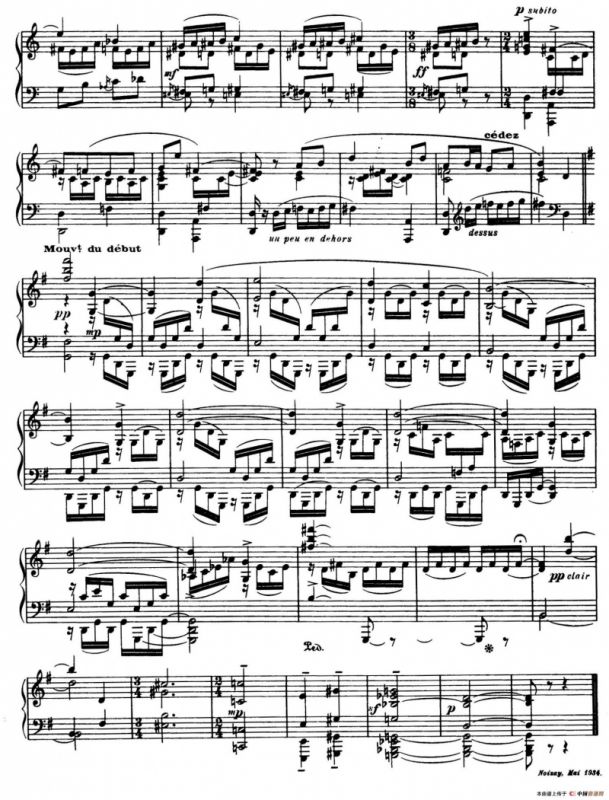 Eight Nocturnes （8首夜曲·Ⅵ）