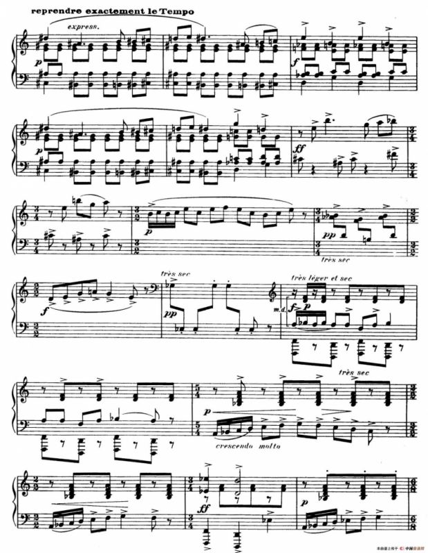 Eight Nocturnes （8首夜曲·Ⅴ）