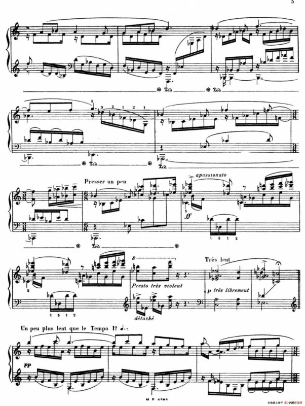 Intermezzo No.3 in A-flat Major（降A大调第三间奏曲）