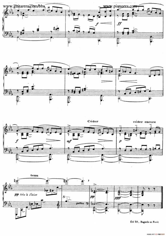 15 Improvisations（15首即兴曲·XV）