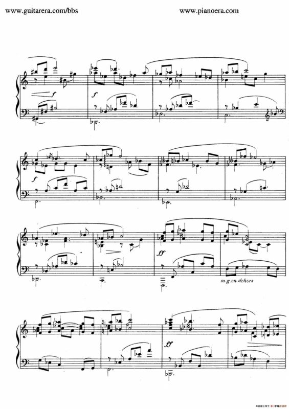 15 Improvisations（15首即兴曲·XIII）