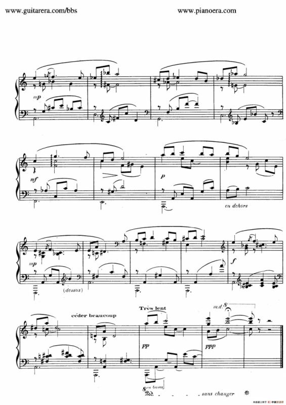 15 Improvisations（15首即兴曲·XIII）