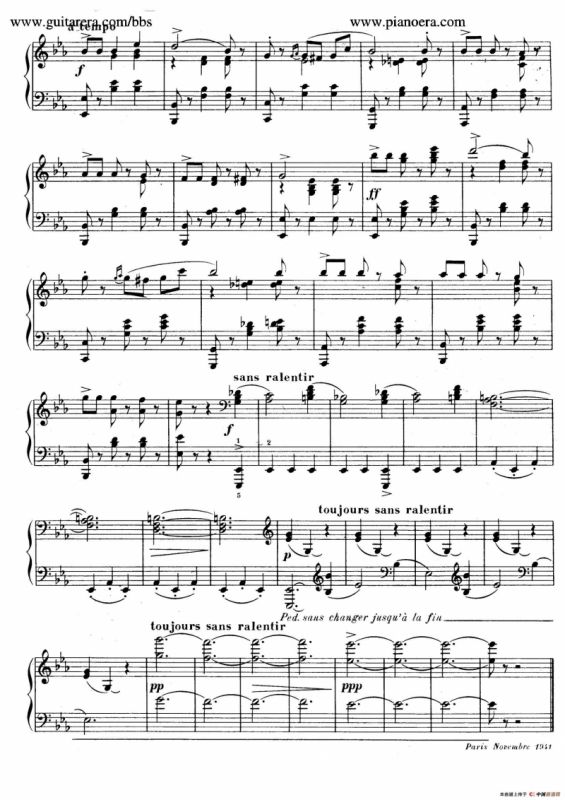 15 Improvisations（15首即兴曲·Ⅻ）