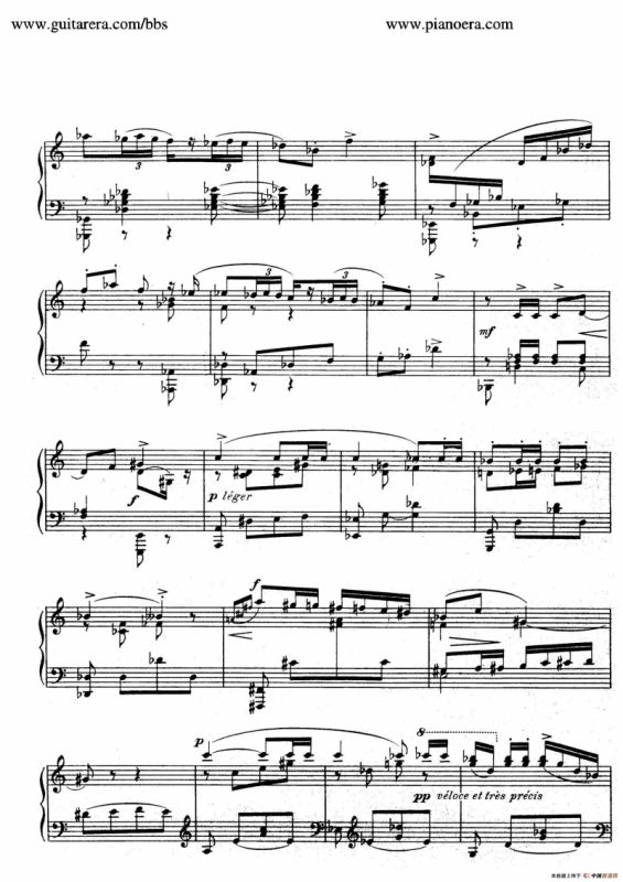 15 Improvisations（15首即兴曲·Ⅷ）