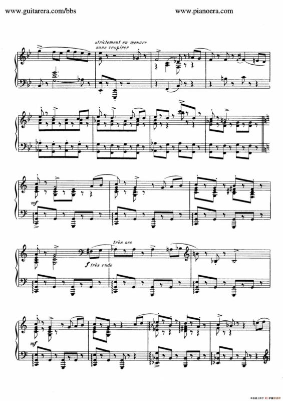 15 Improvisations（15首即兴曲·Ⅵ）