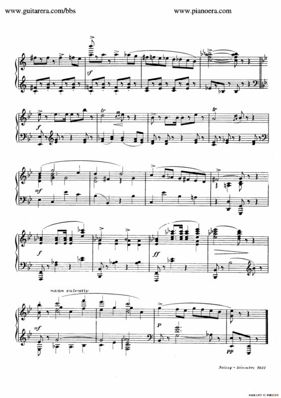 15 Improvisations（15首即兴曲·Ⅵ）