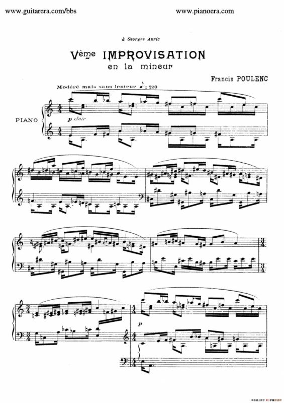 15 Improvisations（15首即兴曲·Ⅴ）