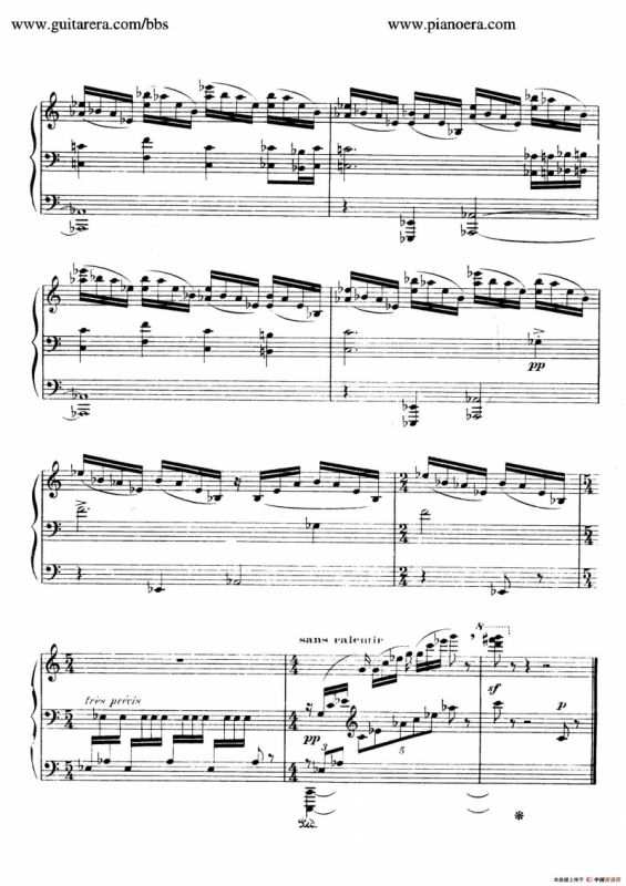 15 Improvisations（15首即兴曲·Ⅳ）