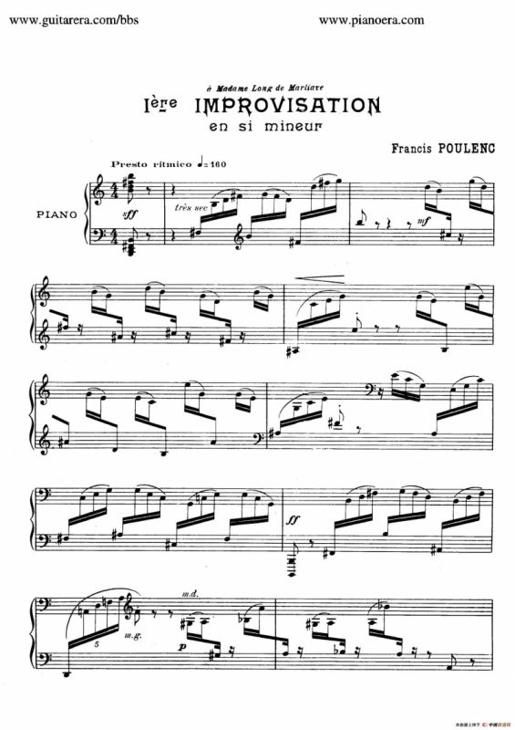 15 Improvisations（15首即兴曲·Ⅰ）