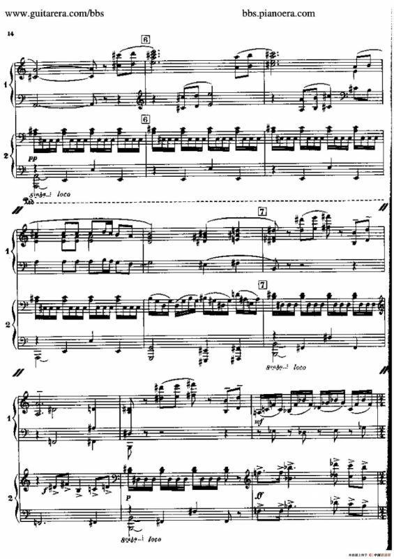 Sonata for Two Pianos（双钢琴奏鸣曲）