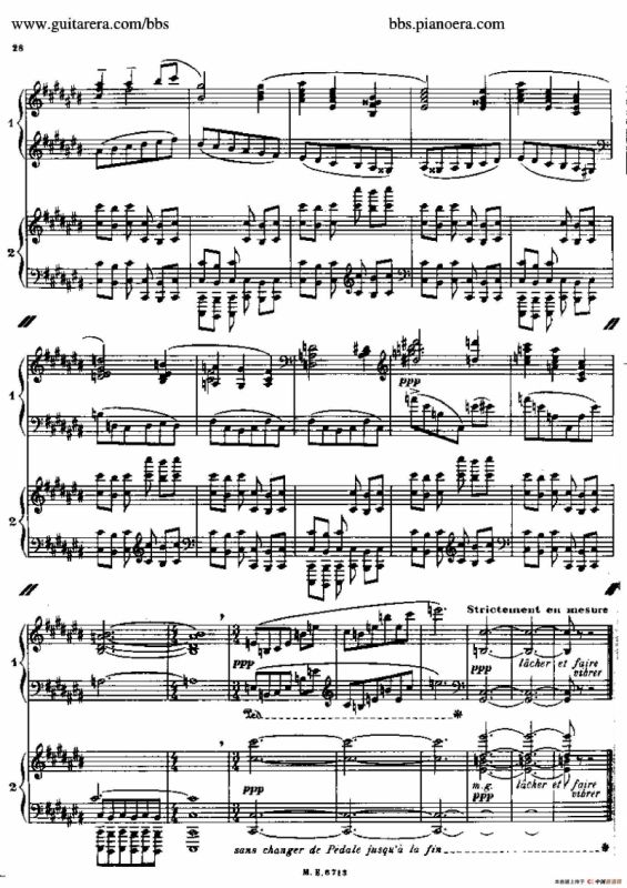 Sonata for Two Pianos（双钢琴奏鸣曲）