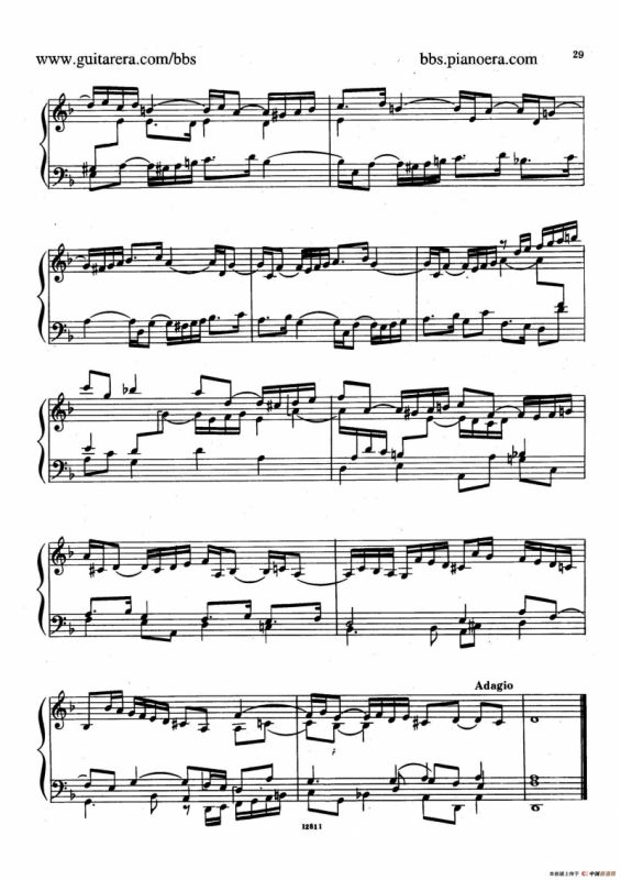 Suite No.3 in d Minor HWV 428（d小调第三组曲）